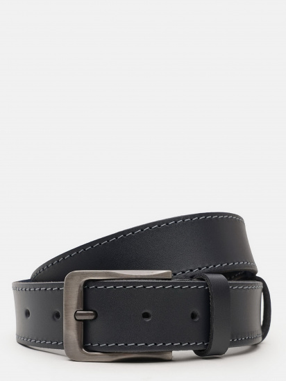 Ремінь Borsa Leather модель V1125FX39-navy - фото