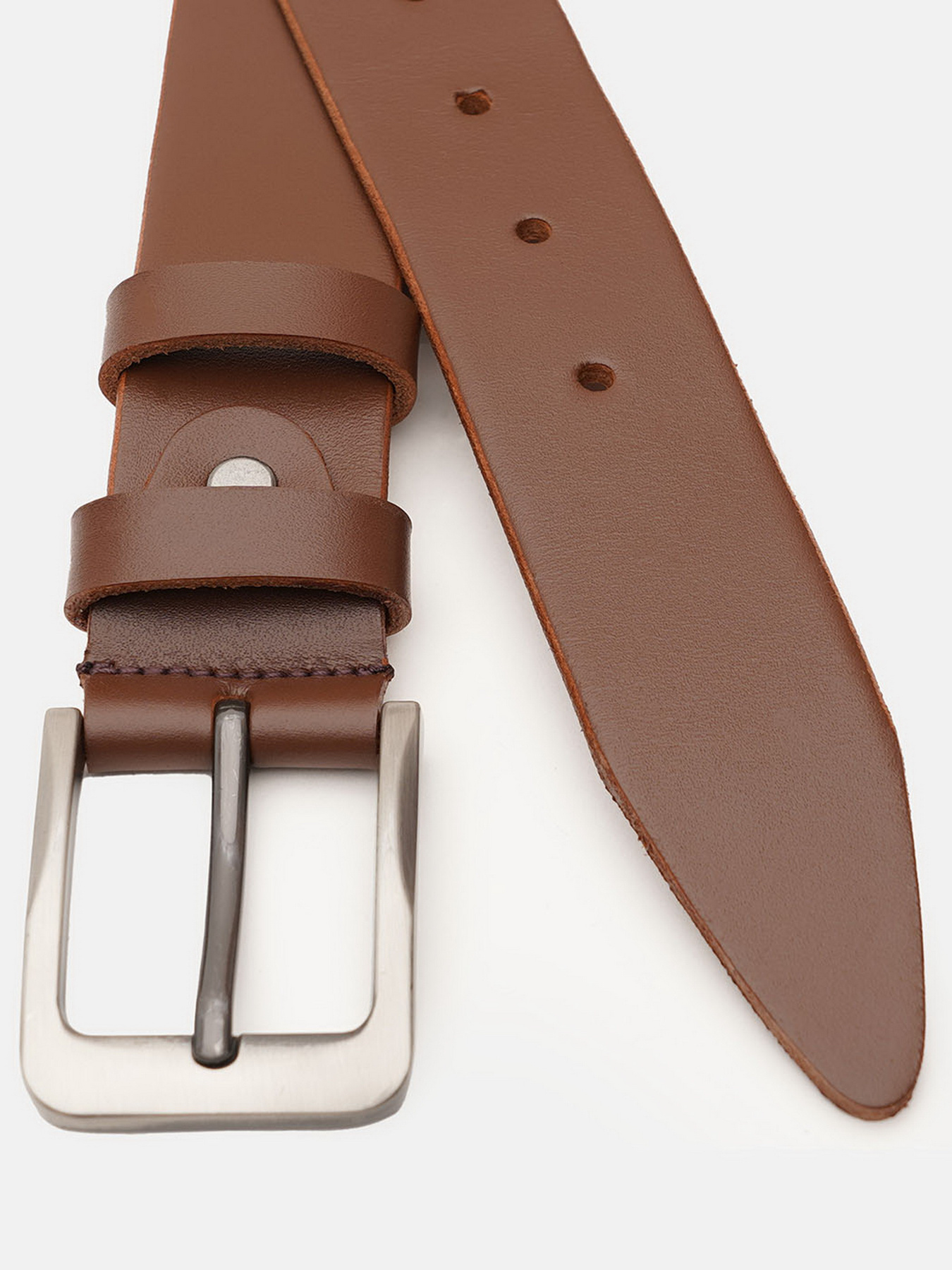 Ремень Borsa Leather модель V1125FX40-brown Фото