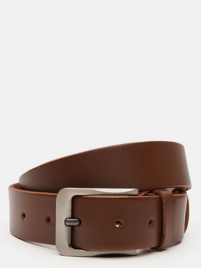 Ремінь Borsa Leather модель V1125FX40-brown - фото