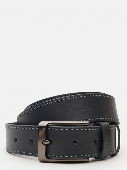 Ремінь Borsa Leather модель V1125FX45-navy — фото - INTERTOP