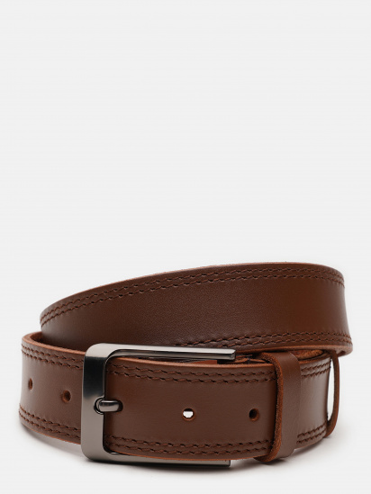 Ремінь Borsa Leather модель V1125FX47-brown - фото