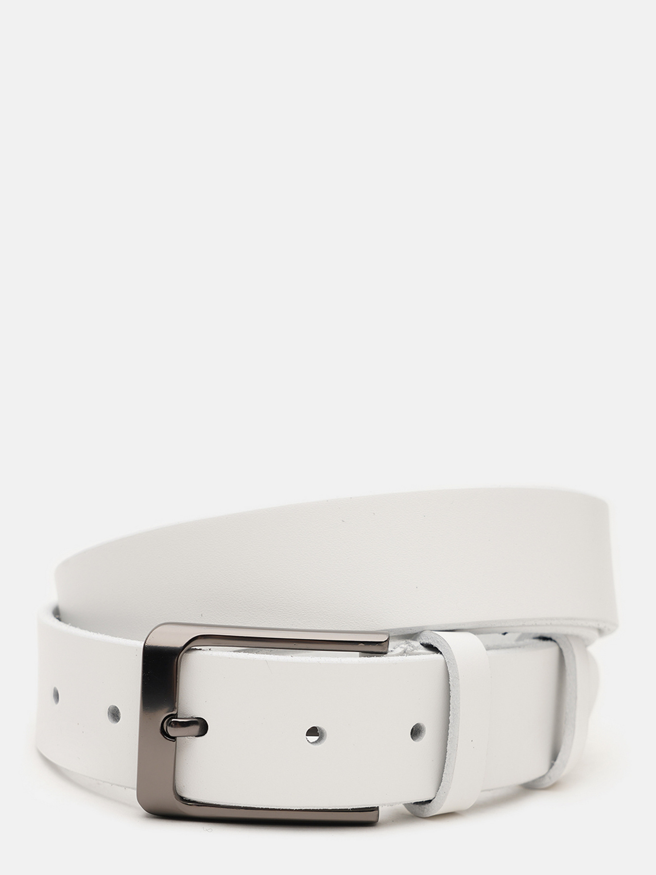 Ремень Borsa Leather модель V1125FX49-white Фото