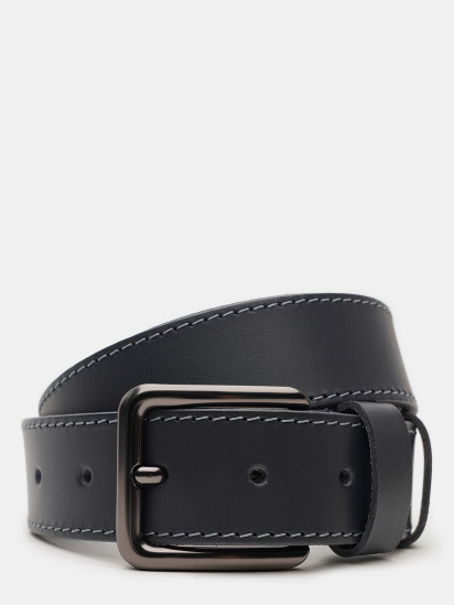Ремінь Borsa Leather модель V1125FX52-navy — фото - INTERTOP