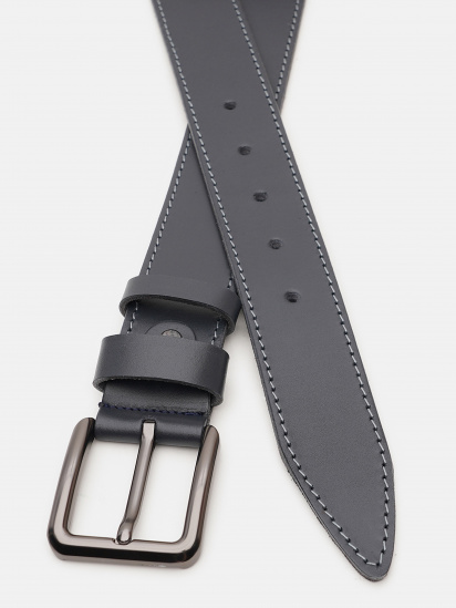 Ремінь Borsa Leather модель V1125FX52-navy - фото