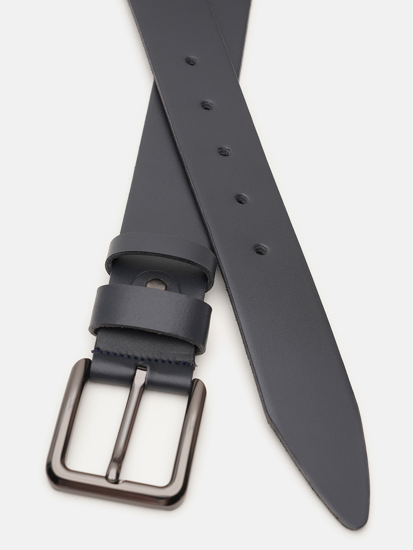 Ремень Borsa Leather модель V1125FX53-navy Фото