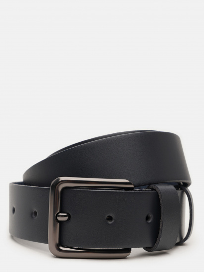 Ремінь Borsa Leather модель V1125FX53-navy - фото