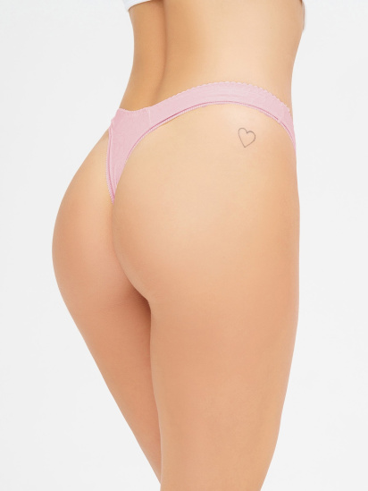 Труси ISSA Plus модель BL2-467_darkpink — фото 3 - INTERTOP
