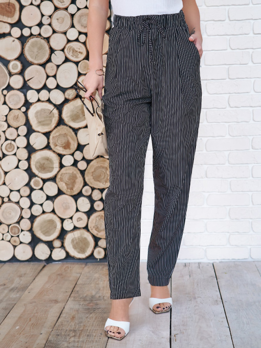 Штани повсякденні ISSA Plus модель 11752_black Фото