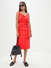 Сарафан ISSA Plus модель 10831_red Фото