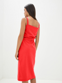Сарафан ISSA Plus модель 10831_red Фото