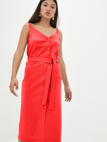 Сарафан ISSA Plus модель 10831_red Фото