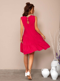 Сарафан ISSA Plus модель 12796_crimson Фото