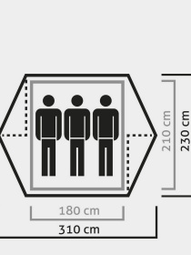 Палатка Salewa модель 6e1b89b1-0cbf-11ed-810e-001dd8b72568 Фото