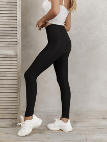 Спортивные леггинсы ISSA Plus модель 1444_black Фото