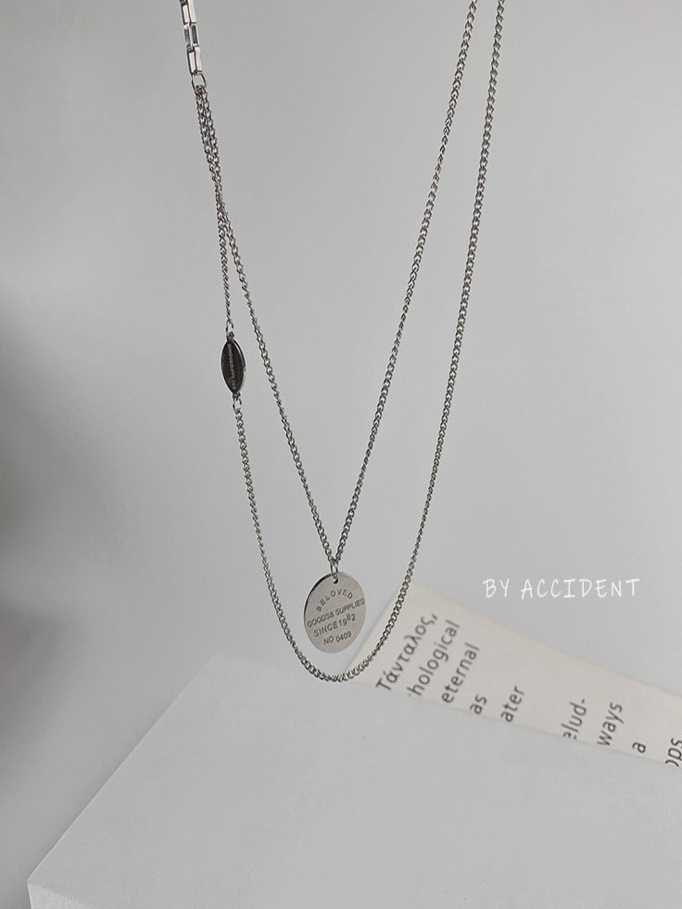 Цепочки ISSA Plus модель AK-68_silver Фото