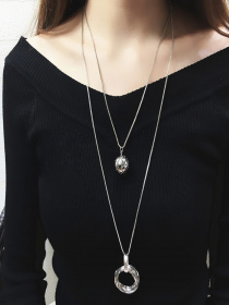 Цепочки ISSA Plus модель AK-72_silver Фото