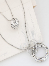 Ланцюжки ISSA Plus модель AK-72_silver Фото