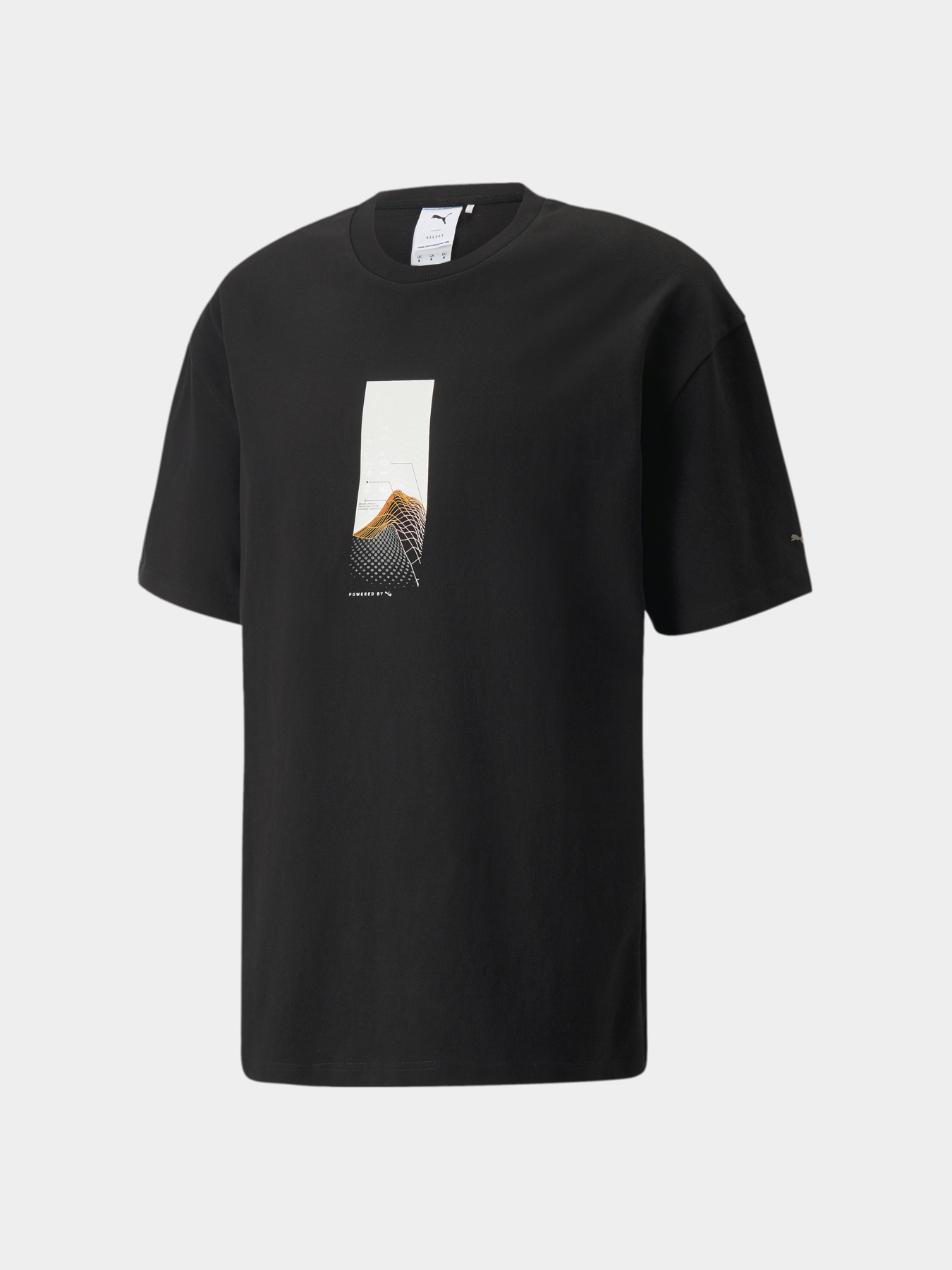 Футболка PUMA Chrome Roads Graphic Tee модель 533457 Фото