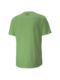Футболка спортивна PUMA Run Logo Ss Tee M модель 521401 Фото