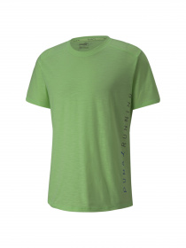 Спортивная футболка PUMA Run Logo Ss Tee M модель 521401 Фото