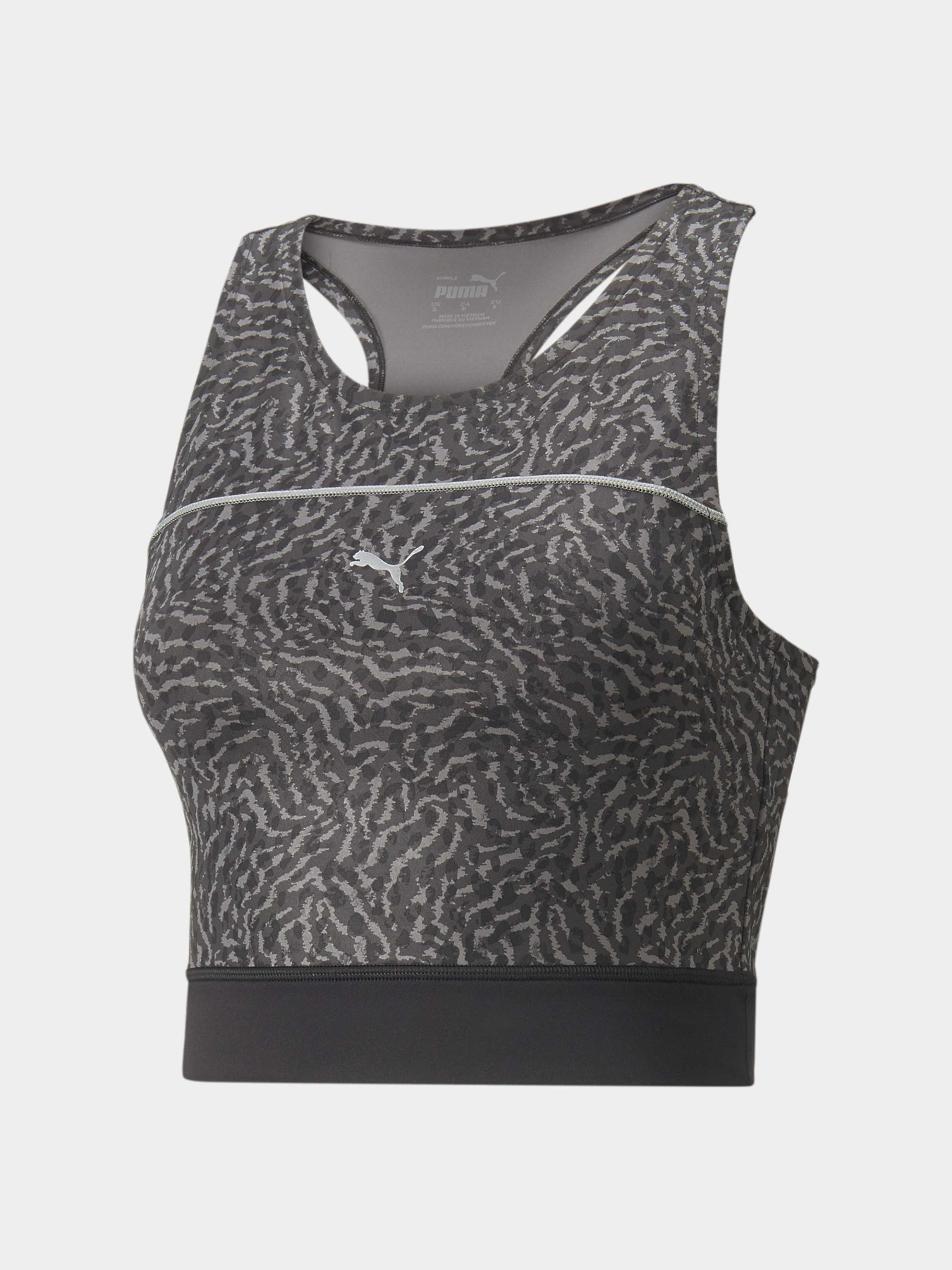 Топ спортивный PUMA Run High Shine Crop Tank W модель 521066 Фото