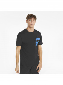 Спортивная футболка PUMA Run Logo Ss Tee M модель 521401 Фото