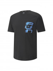 Спортивная футболка PUMA Run Logo Ss Tee M модель 521401 Фото