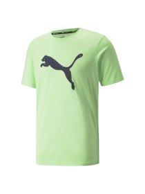 Спортивная футболка PUMA Train Fav Heather Cat Ss Tee модель 520139 Спортивная футболка PUMA Train Fav Heather Cat Ss Tee модель 520139 Фото