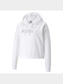 Худи PUMA Ess+ Cropped Metallic Hoodie модель 586891 Фото