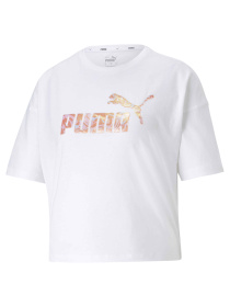 Футболка PUMA Floral Vibes Cropped Tee модель 671594 Фото