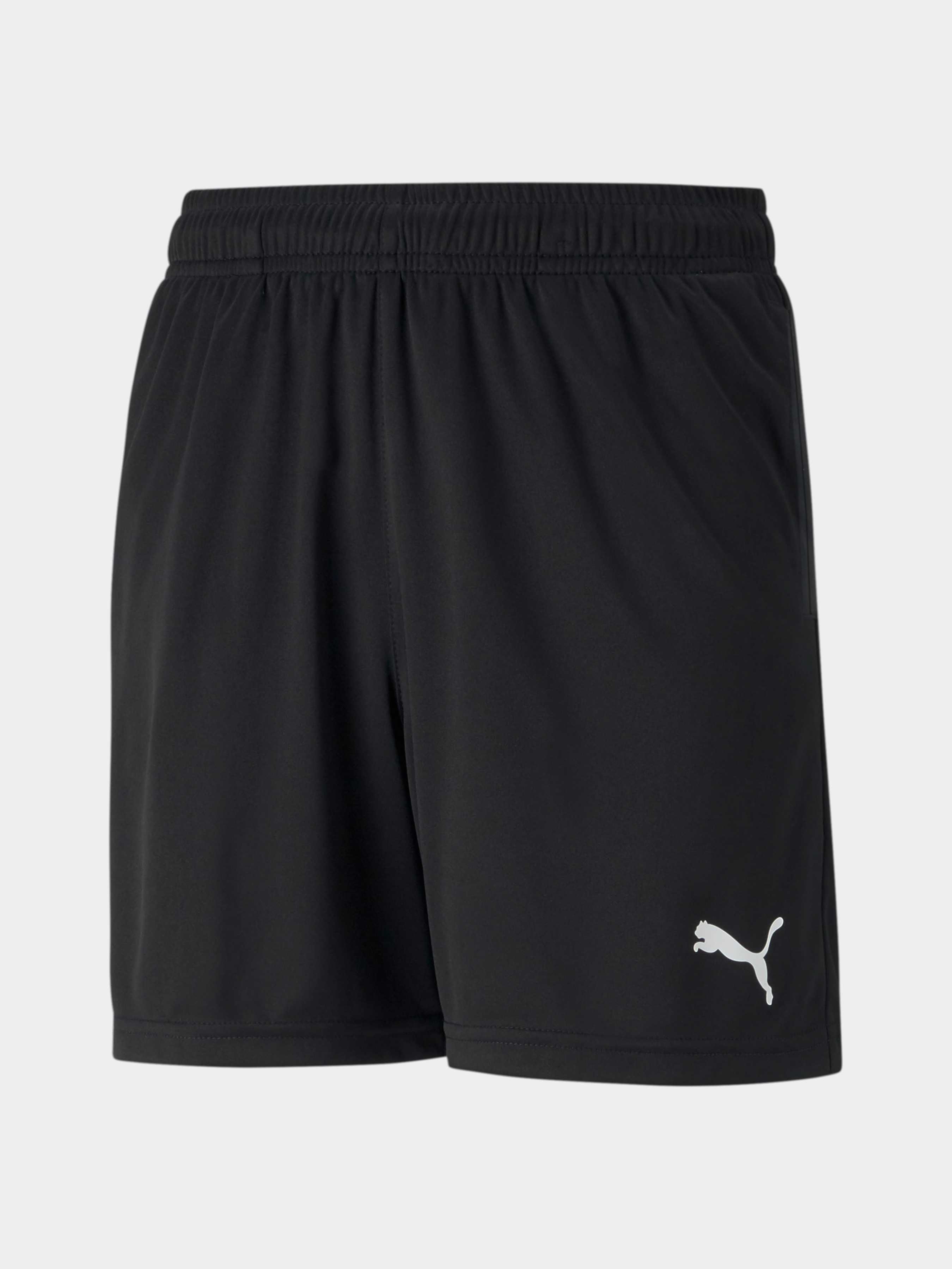 Дитячі Спортивні шорти PUMA Teamrise Training Shorts Jr (657337_03) колір чорний, матеріал комбінований верх