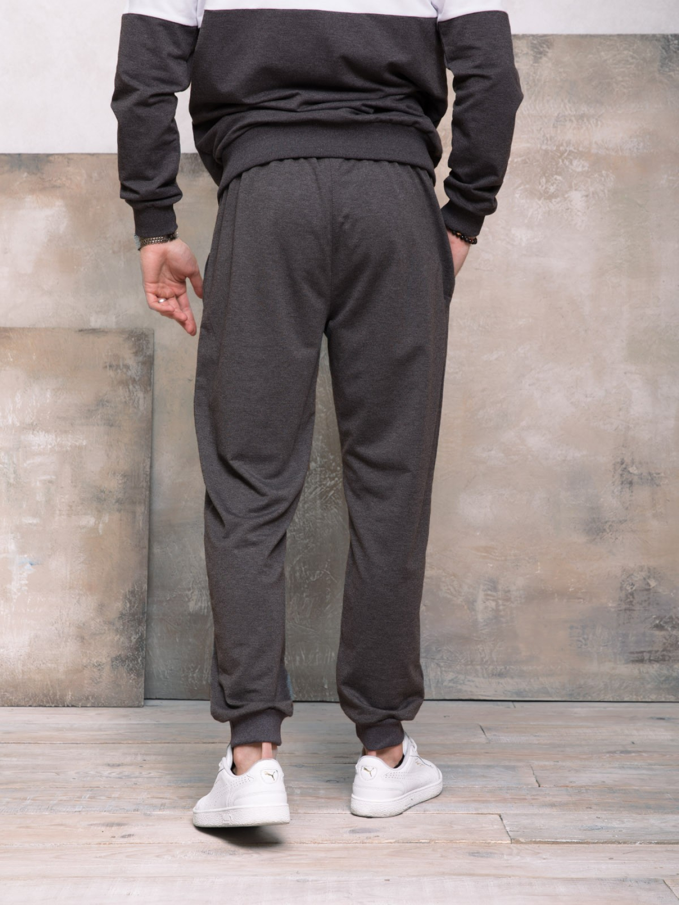 Спортивні штани ISSA Plus модель GN-406_darkgray Фото