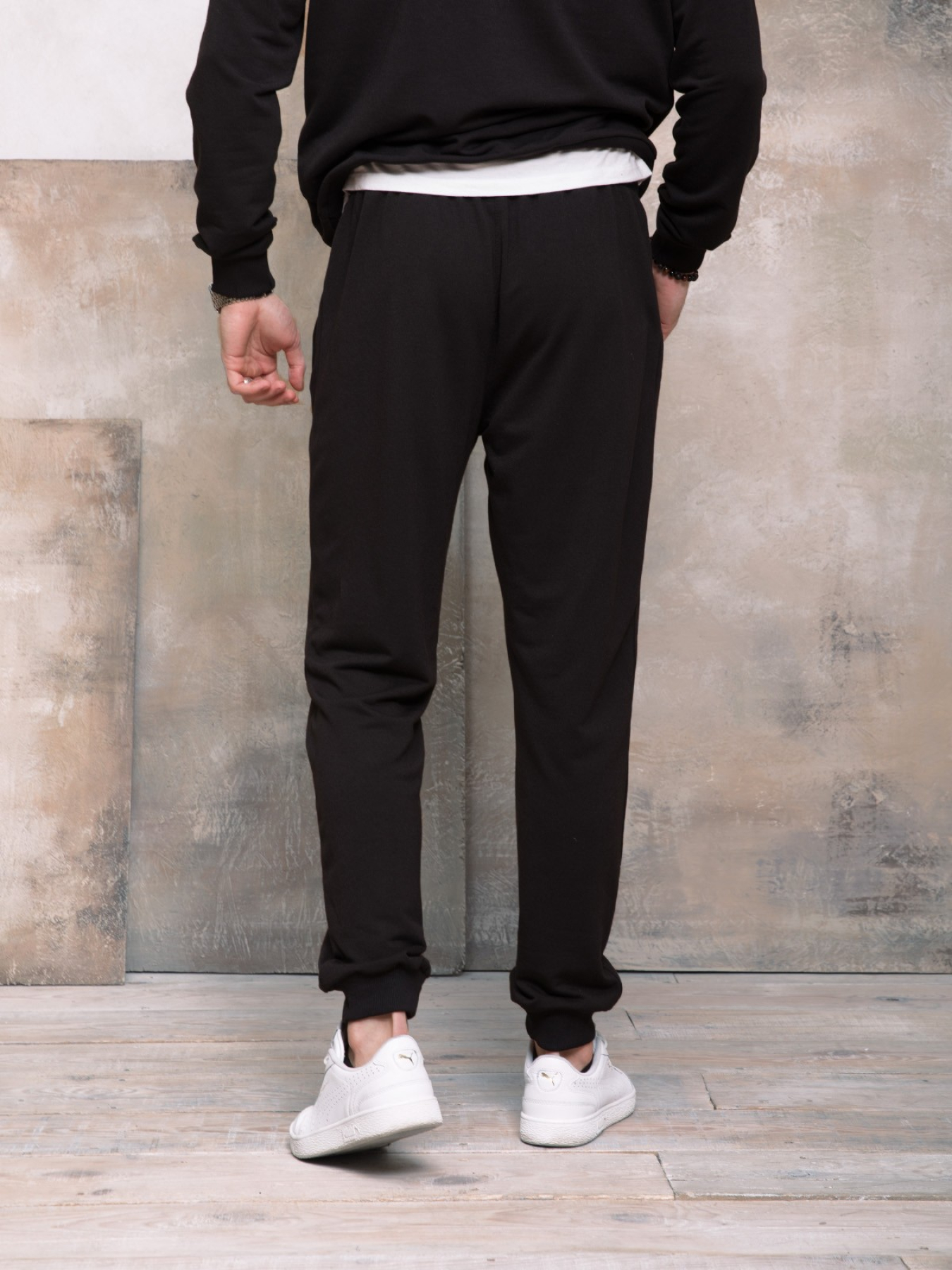 Спортивні штани ISSA Plus модель GN-406_black Фото