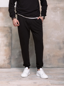 Спортивні штани ISSA Plus модель GN-406_black Спортивні штани ISSA Plus модель GN-406_black Фото