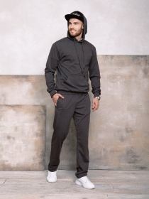 Штаны спортивные ISSA Plus модель GN-407_darkgray Фото