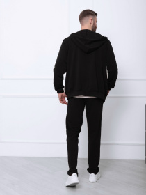 Спортивный костюм ISSA Plus модель GN-409_black Спортивный костюм ISSA Plus модель GN-409_black Фото