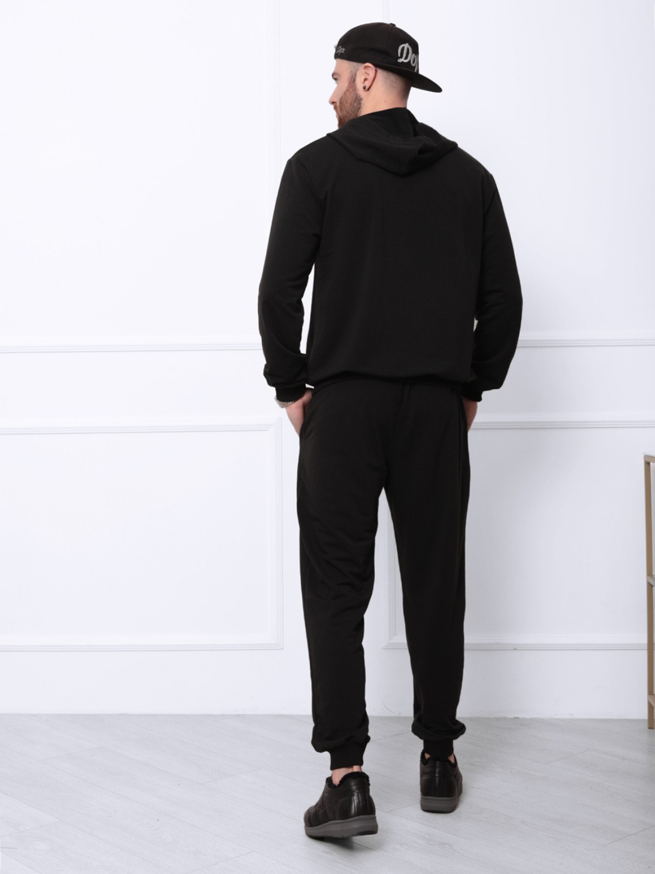 Спортивный костюм ISSA Plus модель GN-411_black Фото