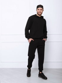 Спортивный костюм ISSA Plus модель GN-411_black Фото