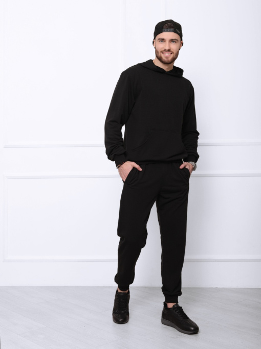 Спортивний костюм ISSA Plus модель GN-411_black Фото