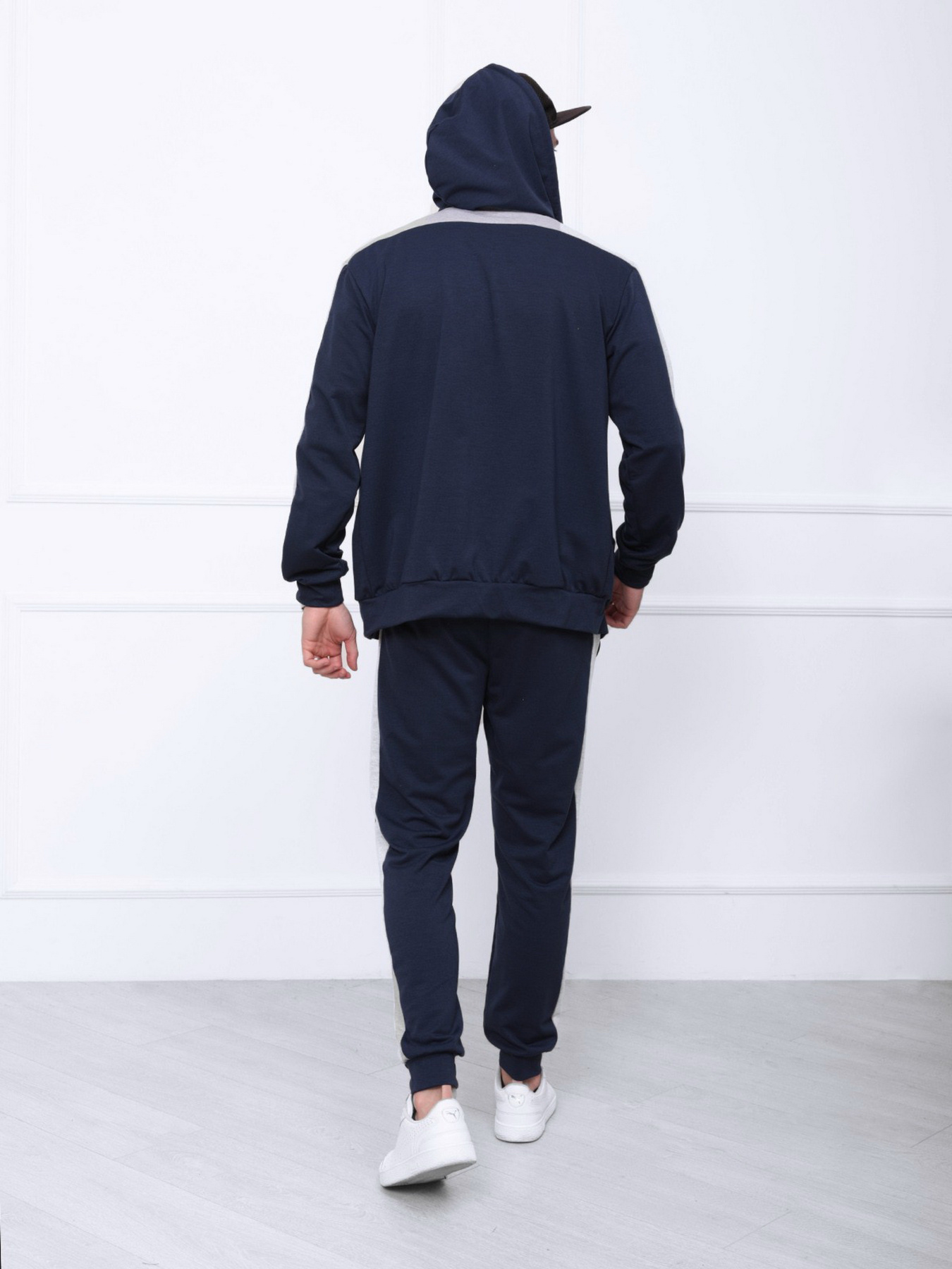 Спортивный костюм ISSA Plus модель GN-412_darkblue Фото