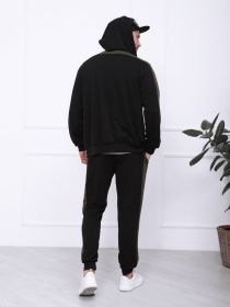 Спортивний костюм ISSA Plus модель GN-412_black Фото