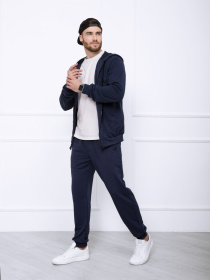 Спортивний костюм ISSA Plus модель GN-414_darkblue Фото