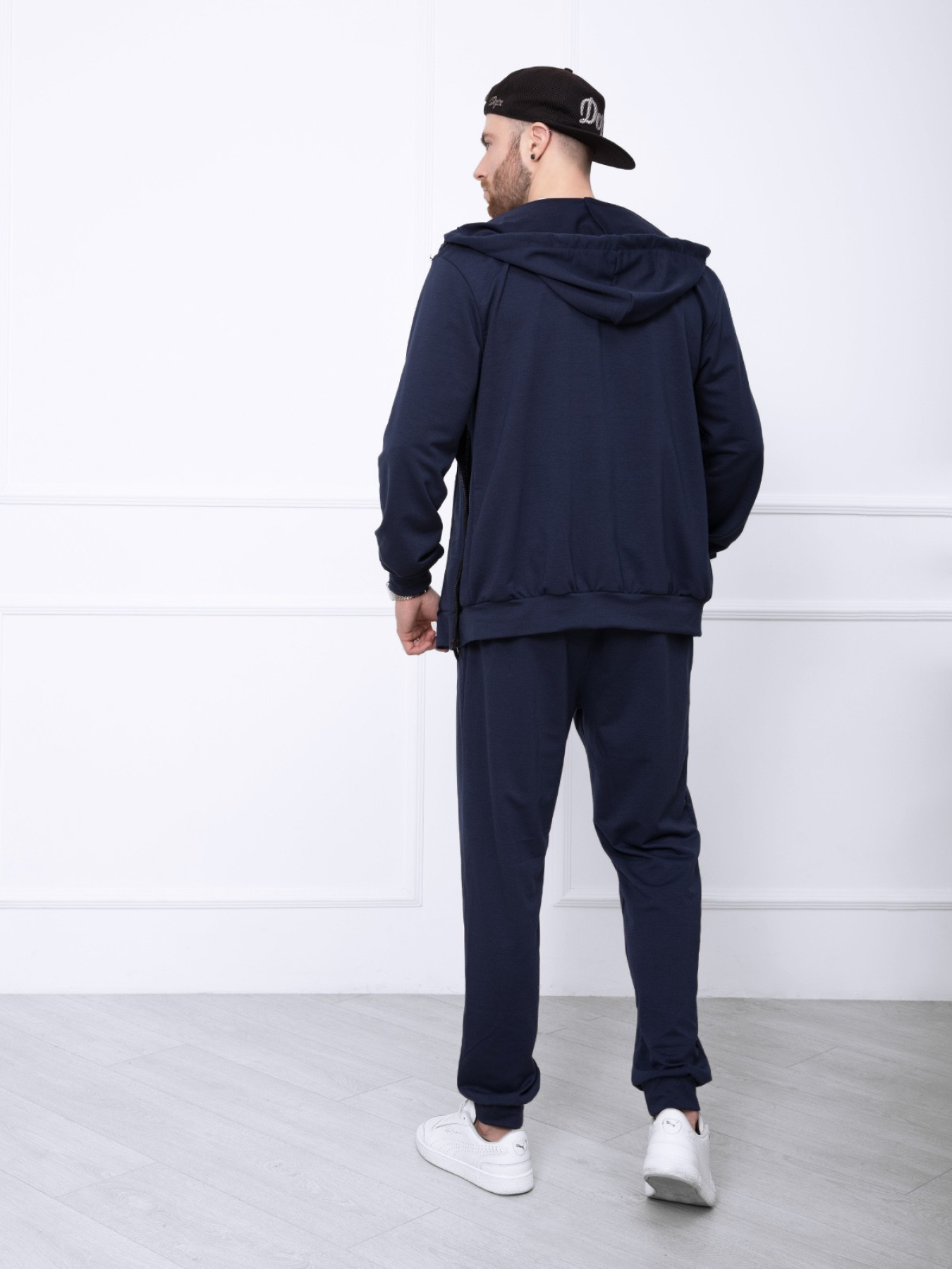 Спортивный костюм ISSA Plus модель GN-414_darkblue Фото