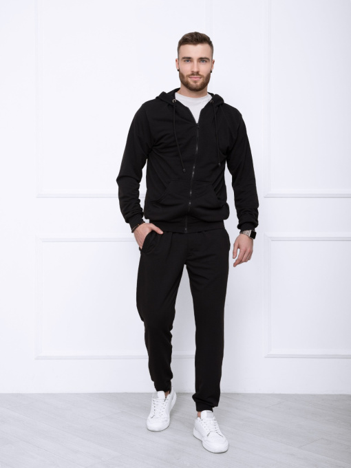 Спортивний костюм ISSA Plus модель GN-414_black Фото