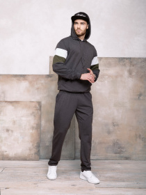 Спортивный костюм ISSA Plus модель GN-415_darkgray Фото