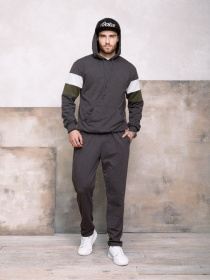 Спортивный костюм ISSA Plus модель GN-415_darkgray Фото