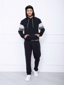 Спортивный костюм ISSA Plus модель GN-415_darkblue Фото