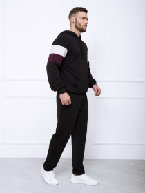 Спортивний костюм ISSA Plus модель GN-415_black Фото