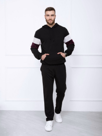 Спортивний костюм ISSA Plus модель GN-415_black Фото