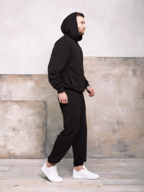 Спортивный костюм ISSA Plus модель GN-418_black Спортивный костюм ISSA Plus модель GN-418_black Фото